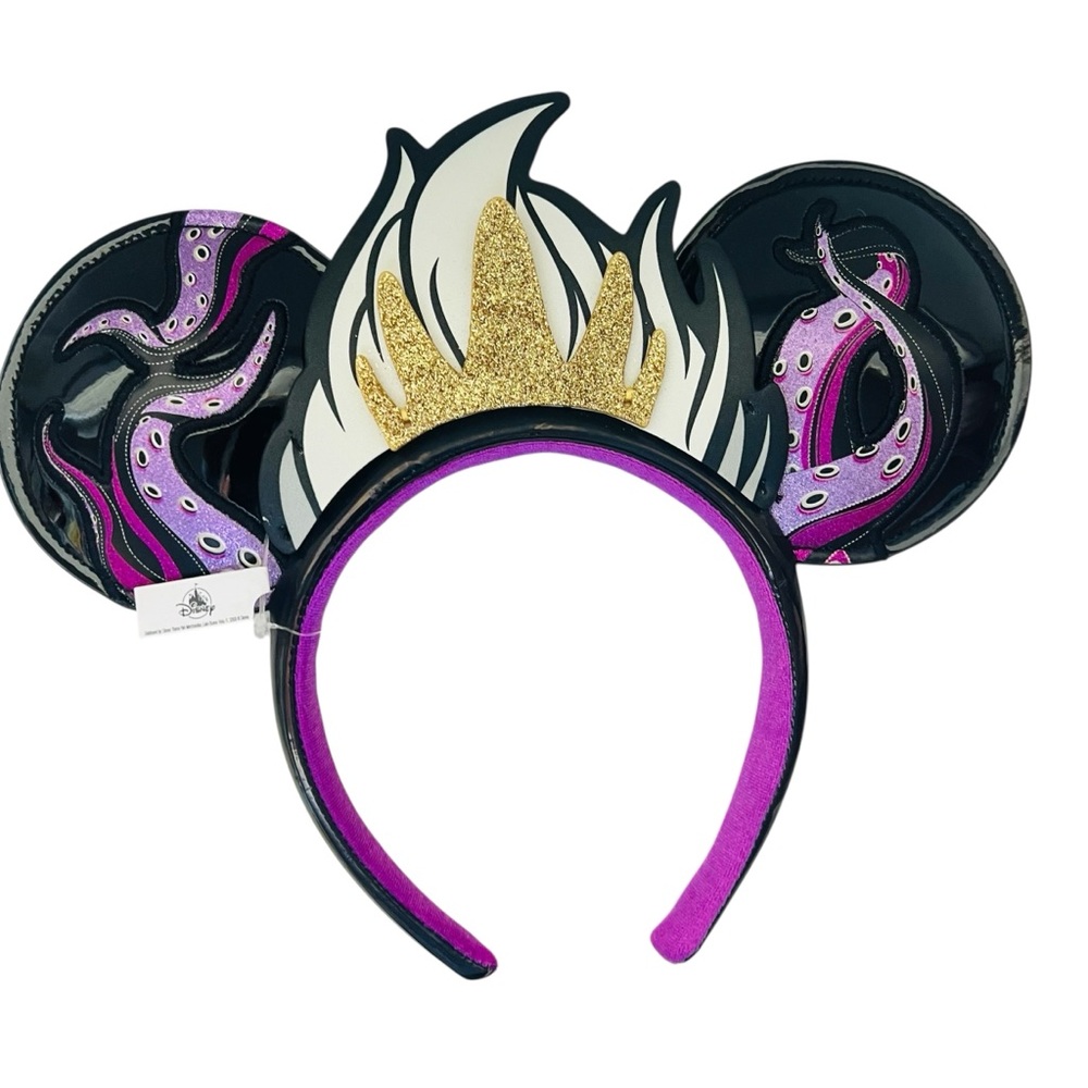 Disney Parks The Little Mermaid Ursula Vinyl Ear Headband Ears